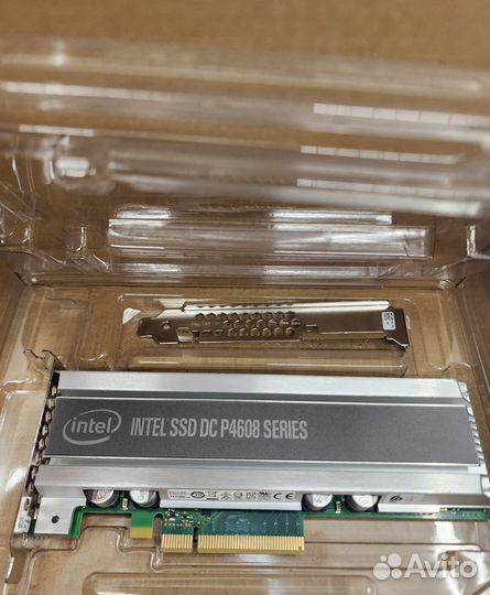 SSD Intel P4608 6.4Тб PCIe Новые