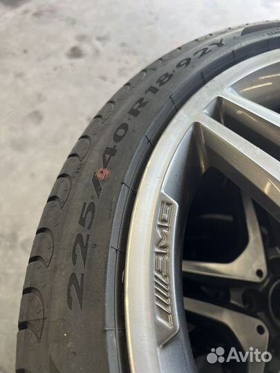 Pirrelli 225/40 R18 диски, резина на мерседес