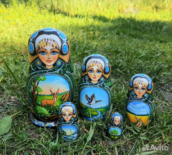 Матрешка 5 мест