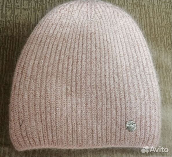 Шапка женская вязаная зима