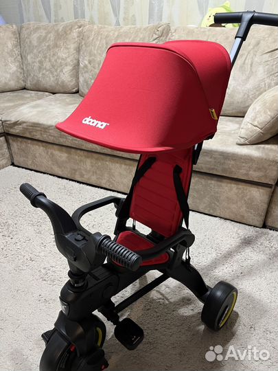 Детский трехколесный велосипед складной doona