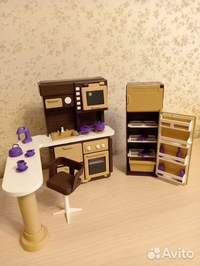 Кукольный домик Огонек мебель домик для кукол
