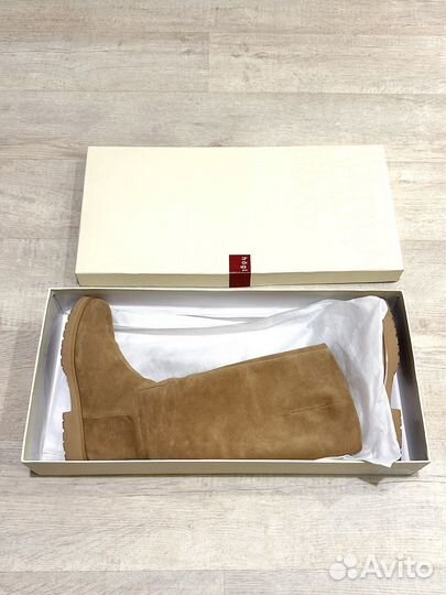 Сапоги Högl, 39-40р, натур. замша