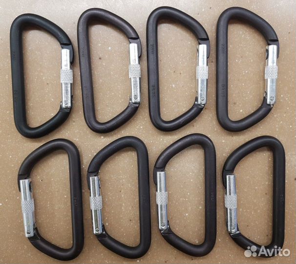 Карабин Ринг дюралевый с прямой защелкой