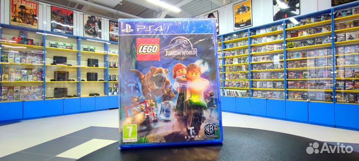 Lego Jurassic World PS4 диск