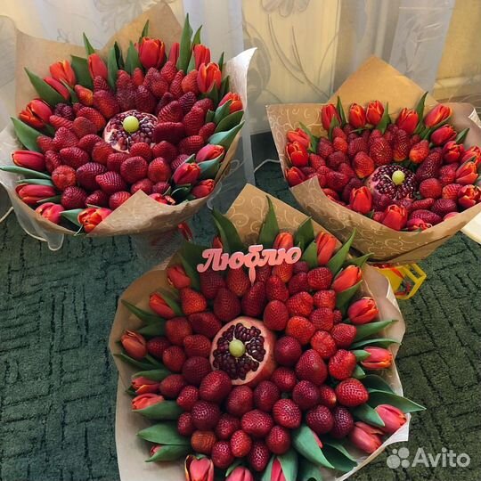 Корзина с фруктами фруктовая подарочная корзина