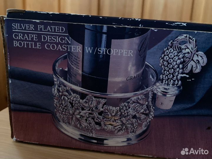 Подставка лля бутылки с пробкой