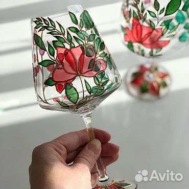 Панно. Ручная работа. Витражная роспись