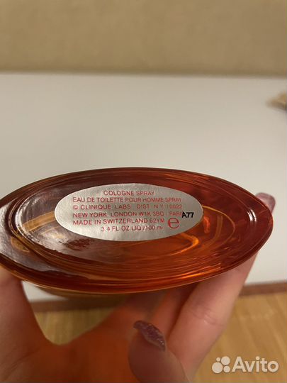 Clinique happy for men тестер