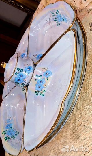 Менажница фарфор