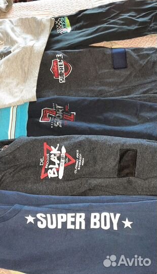 Детские вещи 47штук пакетом мальчик 30 32 104-110