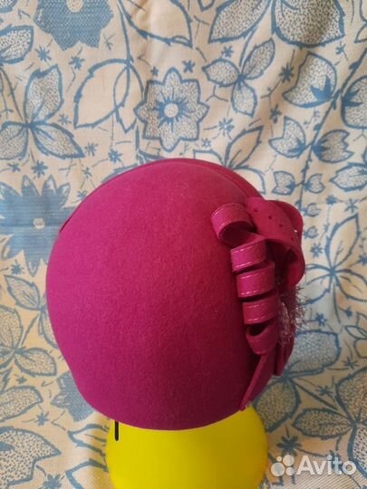 Шляпка женская фетр