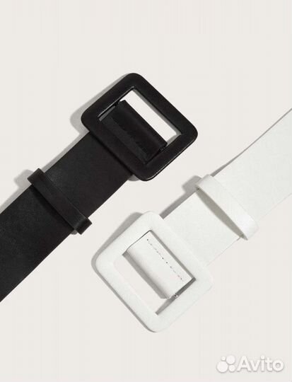 Ремни и пояса женские белый цвет