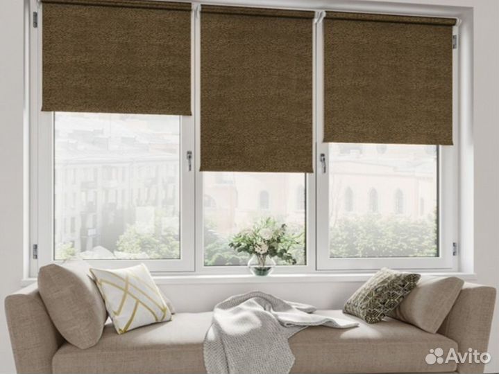 Рулонные шторы на пластиковые окна