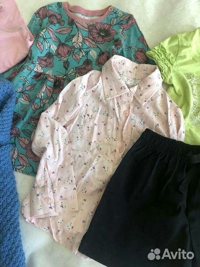 Пакет вещей для девочек размер 98/104
