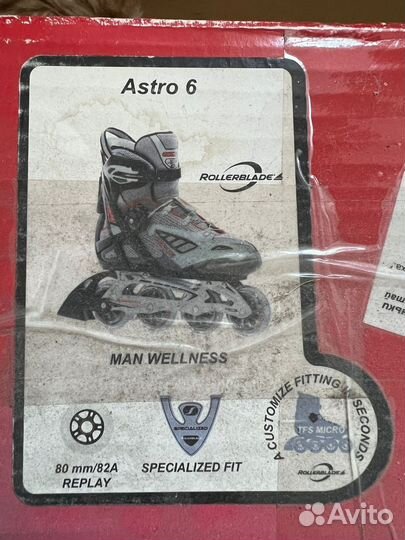 Роллики Rollerblade Astro 6 на Boa