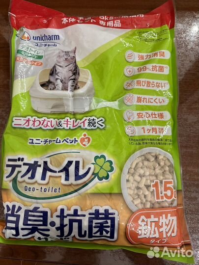 Unicharm наполнитель для кошачи лотков
