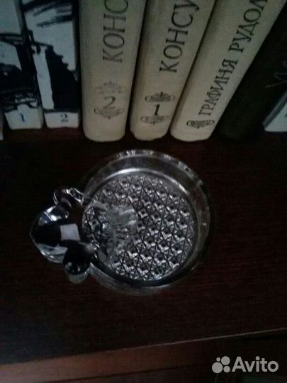 Хрустальная пепельница СССР