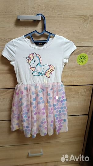 Платье для девочки 98-104 б/у