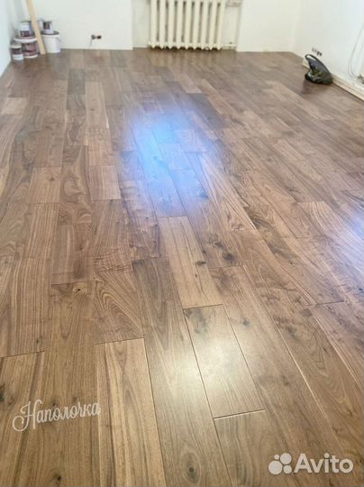 Паркетная доска орех американский