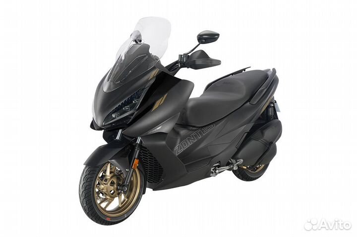 Макси-скутер Zontes ZT350-E matte-black новый