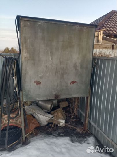 Емкость для воды металлическая бу