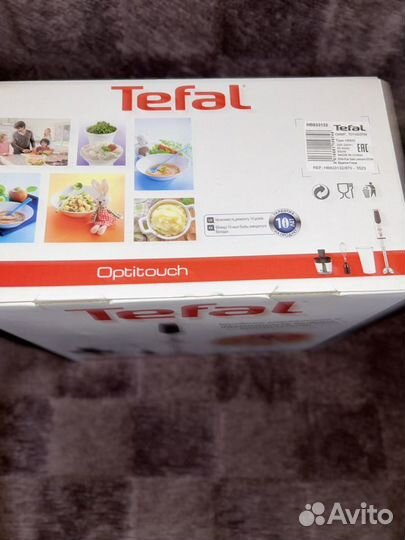 Блендер Tefal новый с венчиком и измельч