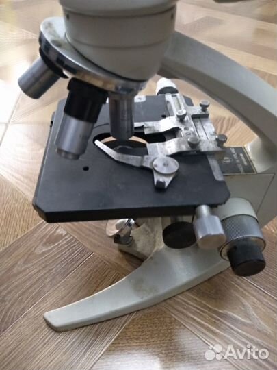Микроскоп бинокулярный PZO, пр-во Польша