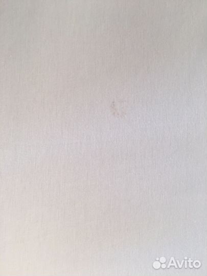 Ткань трикотажная белая, остатки