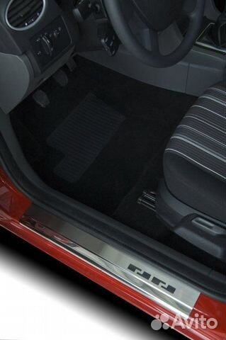 Накладки на пороги Toyota LC 120 Prado 2002