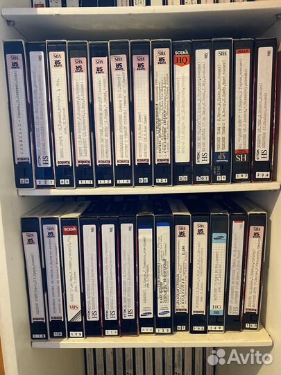 Видеокассеты с двумя фильмами