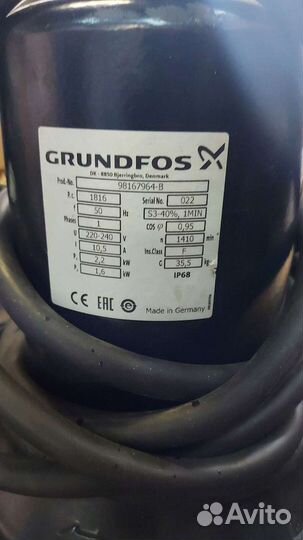 Multilift m 15.1.4 m 22.3.4 md 15.1.4 grundfos