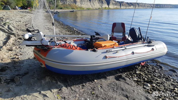 Надувная лодка пвх нднд с мотором