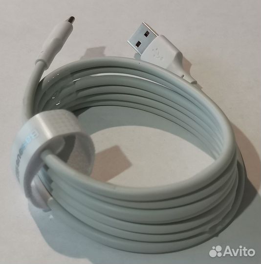 Кабель USB - Type-C, 5А, (L1.5м), быстрая зарядка