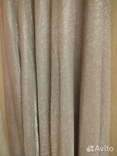 Платье вечернее пудровый перелив