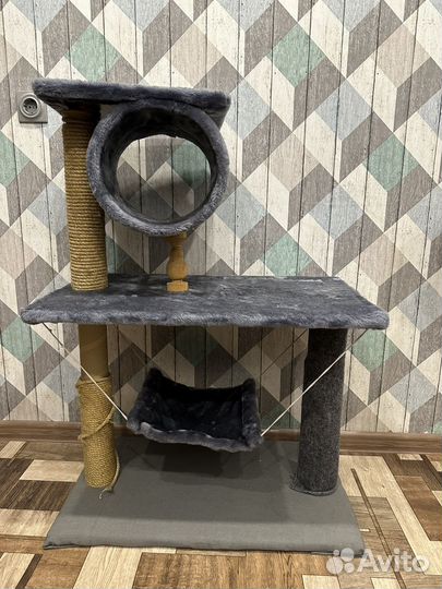 Домик для кота когтеточка