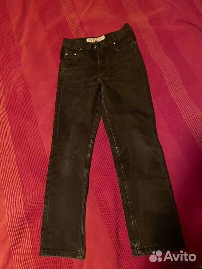 Джинсы рост 152 размер s черные