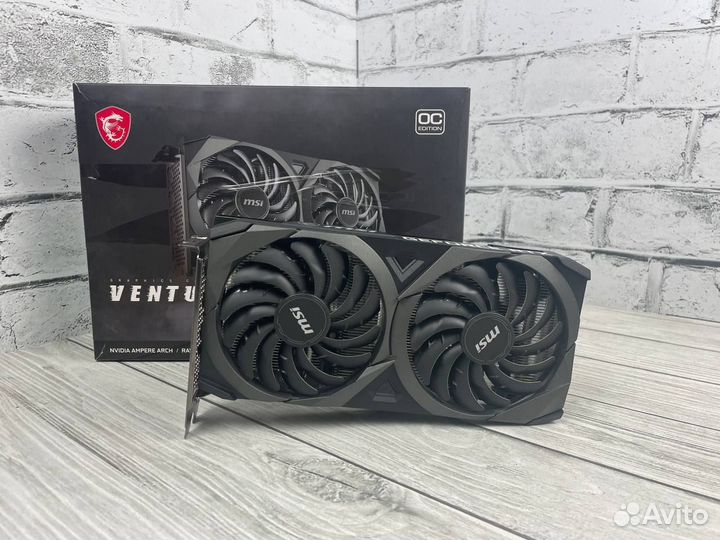 Видеокарта MSI GeForce RTX 3060 Ti ventus 2X