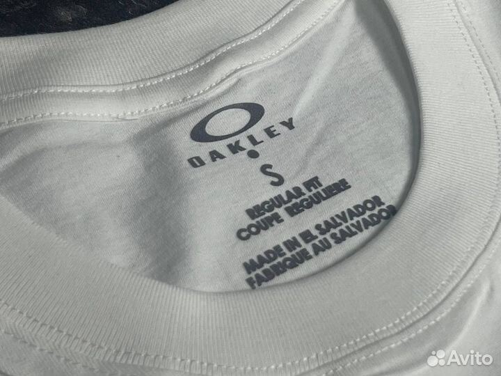 Хлопковая футболка oakley lux