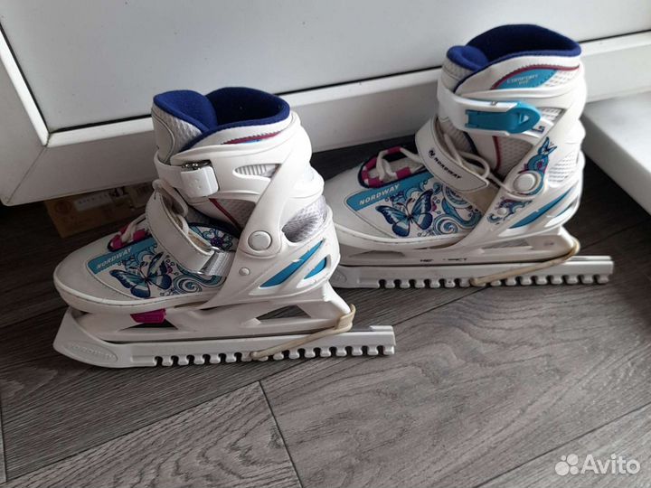 Коньки фигурные детские размер 31-35