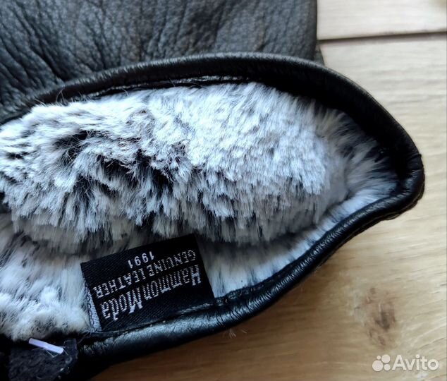 Новые Кожаные Перчатки Кожа оленя Ангора