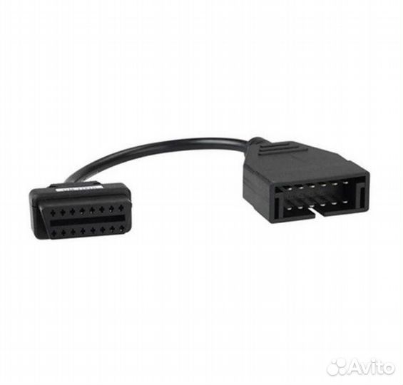 Провод переходник GM12 pin на OBD2 16 pin