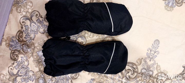 Варежки краги 14 размер на 2 3 4 года