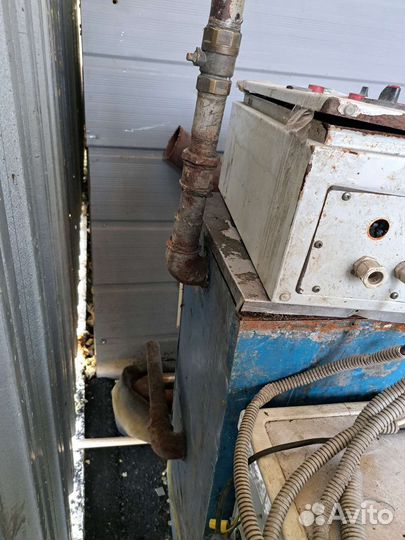 Катёл на отработанной масле