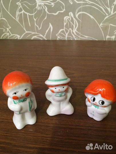 Керамические и фарфоровые фигурки