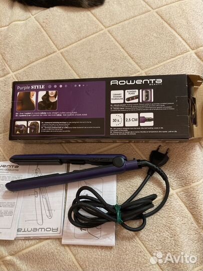 Выпрямитель для волос rowenta SF6010FO