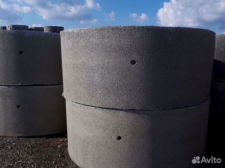 Кольца жби для бетонного септика и канализации