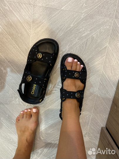 Сандалии chanel