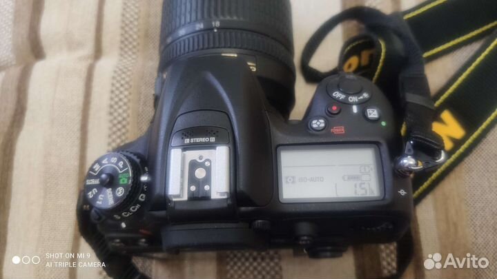 Зеркальный фотоаппарат nikon d7200