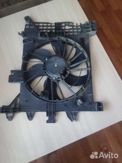 Вентилятор радиатора на Рено Дастер